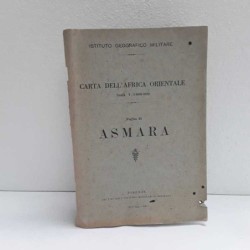 Carta dell'Africa Orientale  - Asmara di Istituto geografico militare