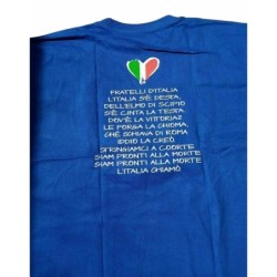 T-shirt "We Love Italy" - Inno di Mameli - Taglia L