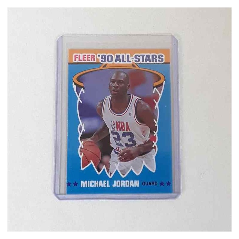 Michael Jordan fleer 1990 all stars