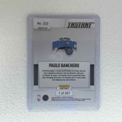 Paolo Banchero 333 Panini Instant