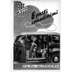 Fiat 1100 6 posti comodissimi