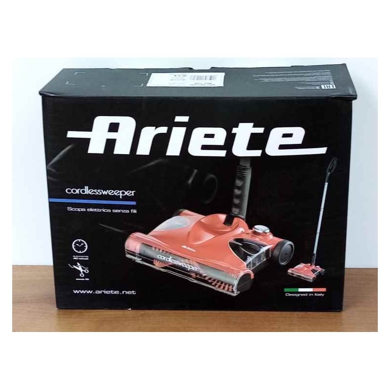Ariete 2768 cordless sweeper scopa elettrica senza filo con batteria ricaricabile