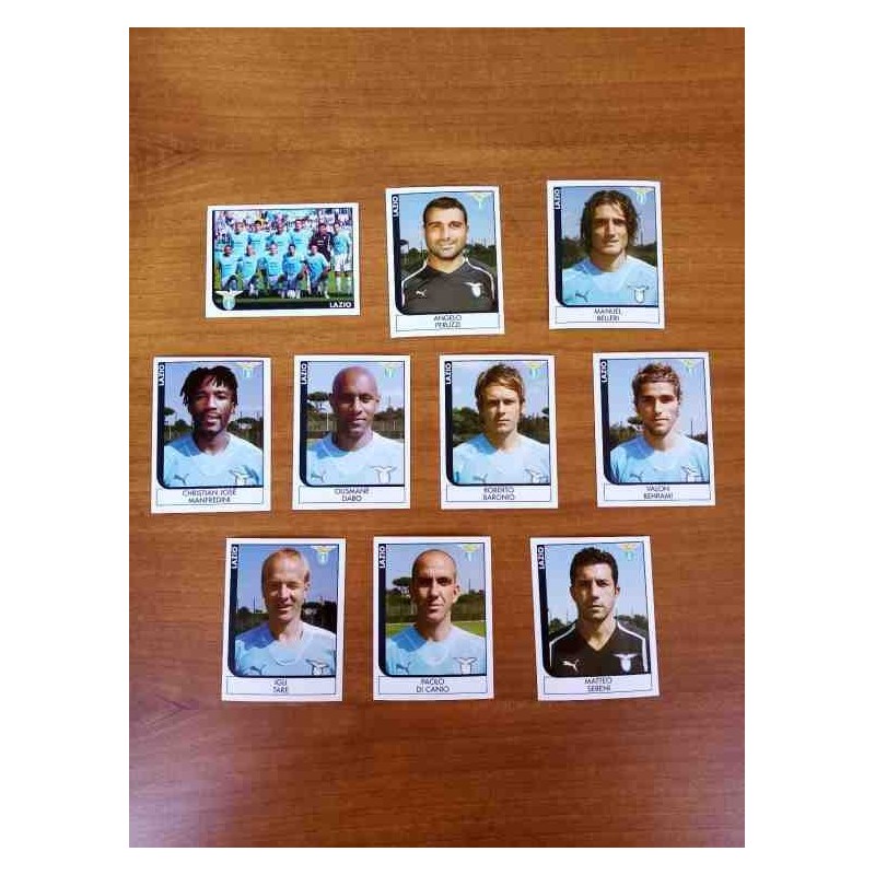 Lazio calciatori panini 2005 2006