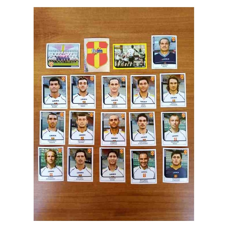 Messina calciatori panini 2005 2006