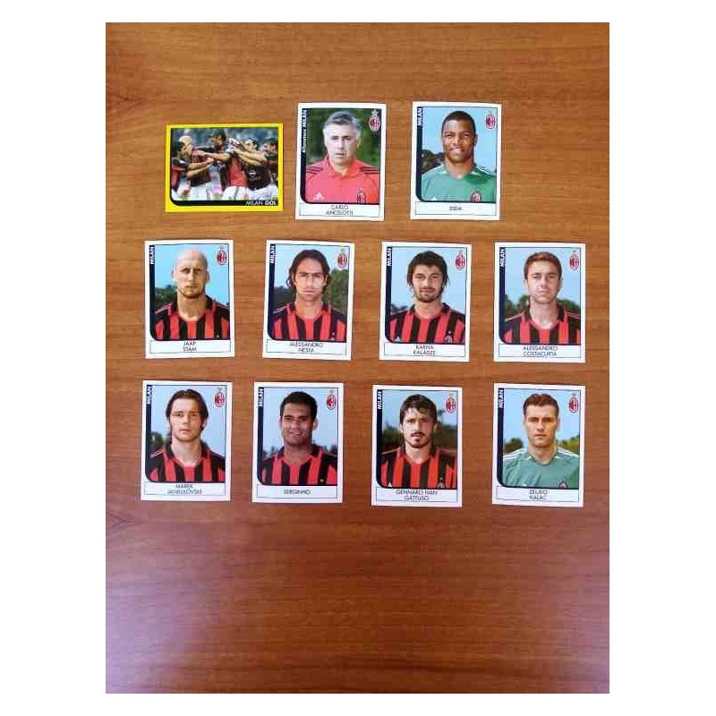 Milan calciatori panini 2005 2006