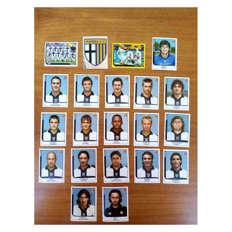 Parma calciatori panini 2005 2006