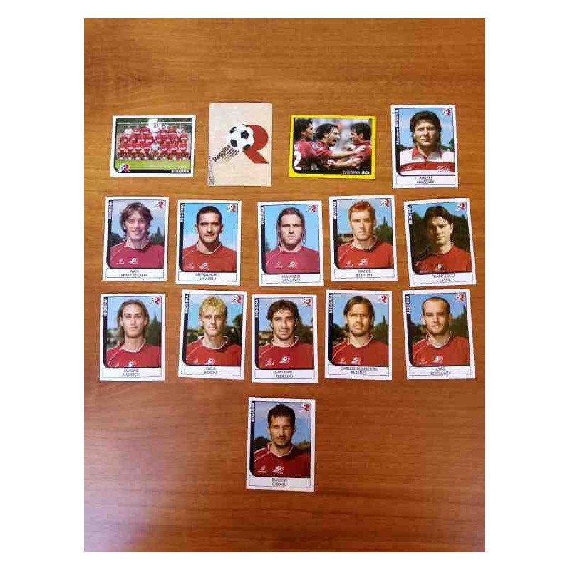 Reggina calciatori panini 2005 2006