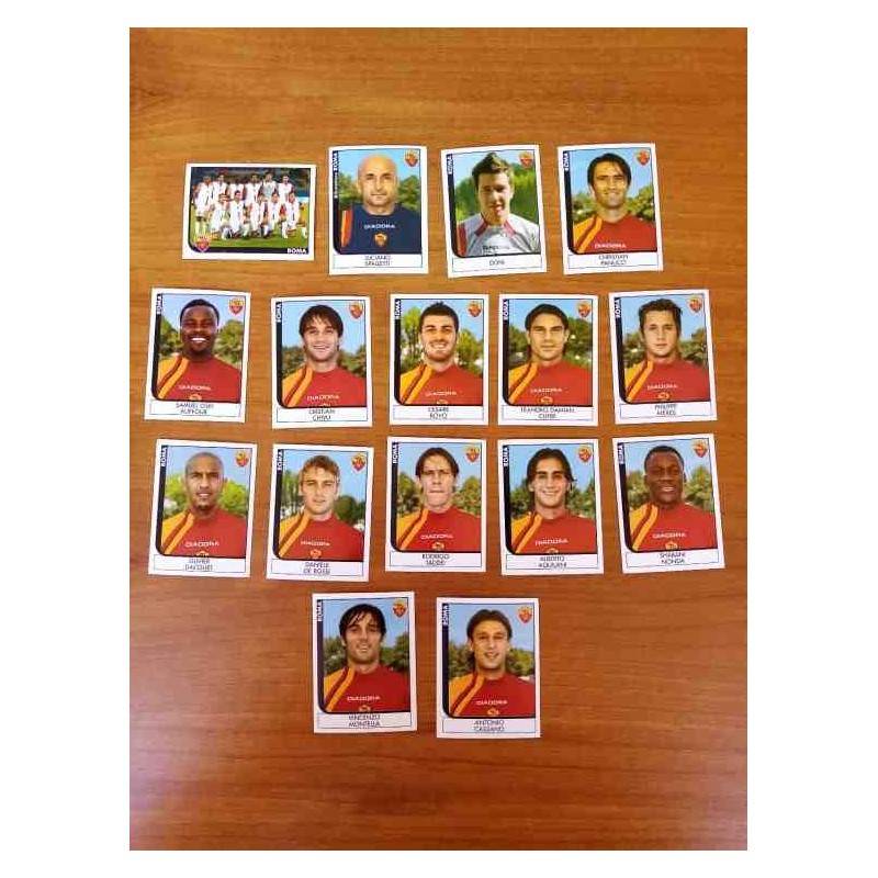 Roma calciatori panini 2005 2006