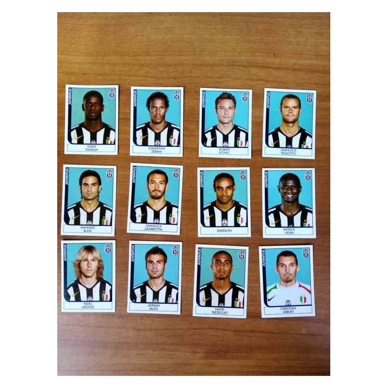Juventus calciatori panini 2005 2006