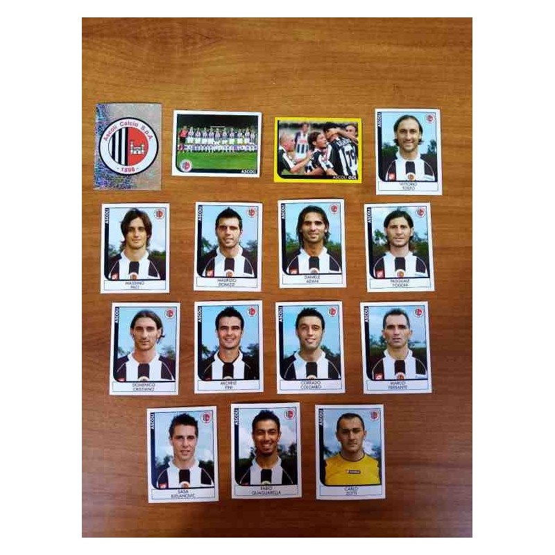 Ascoli calciatori panini 2005 2006