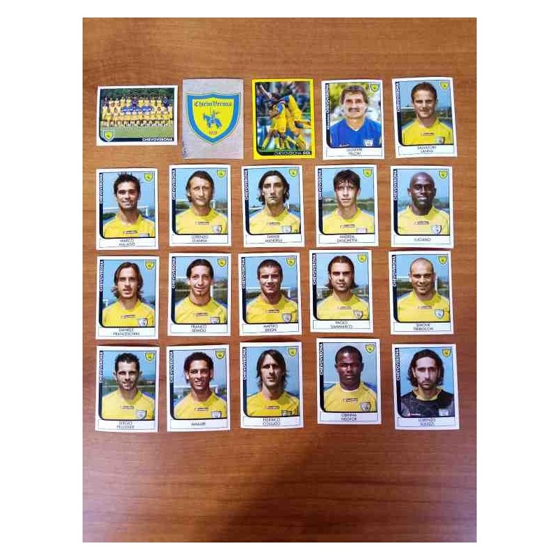 Chievo calciatori panini 2005 2006