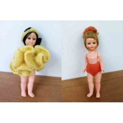 Bamboline anni 60 abiti originali