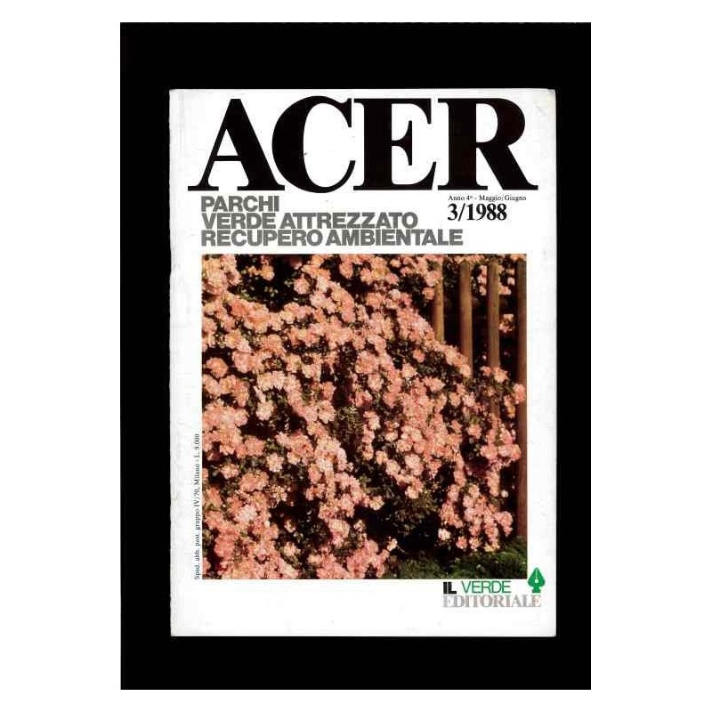 ACER parchi, verde attrezzato .. 03/1988