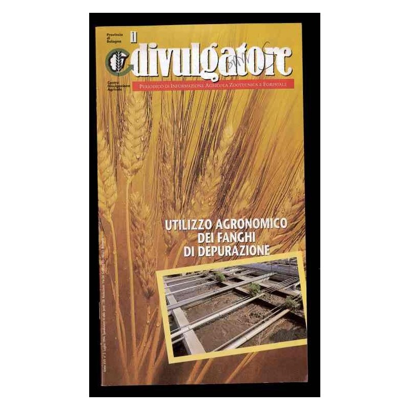 Il divulgatore n.5/1995 - utilizzo agronomico dei fanghi di depurazione