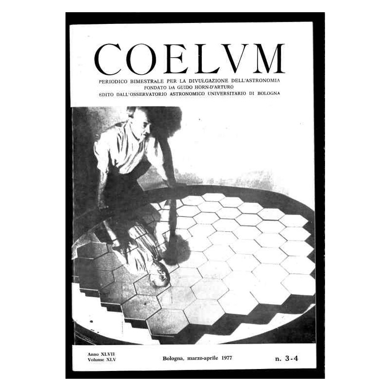 Coelum - Anno XLVII volume 45 n.3/4 1977