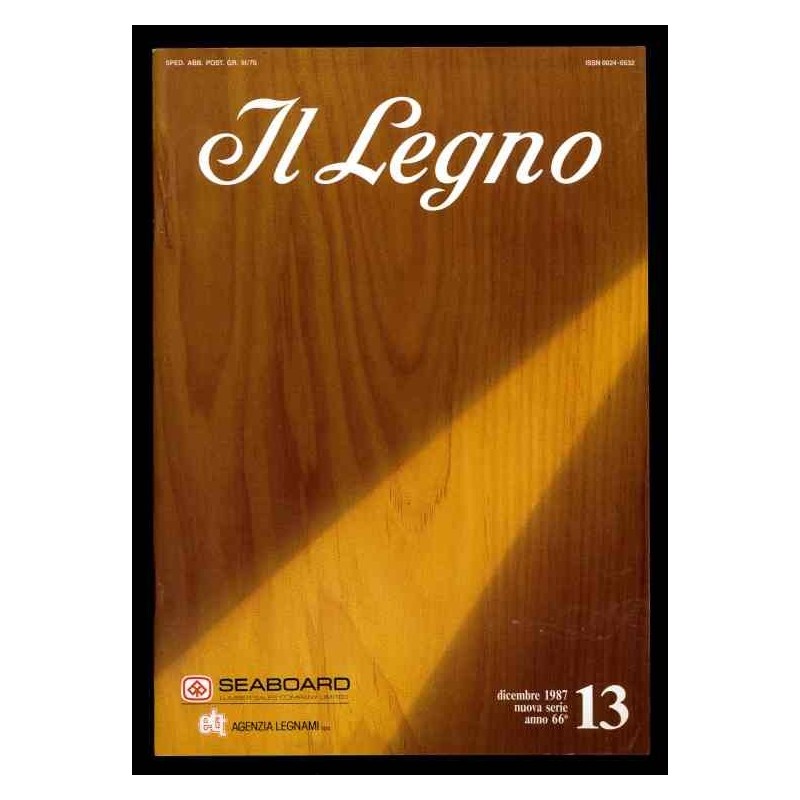 Il legno mensile anno 66 nr 13/1987