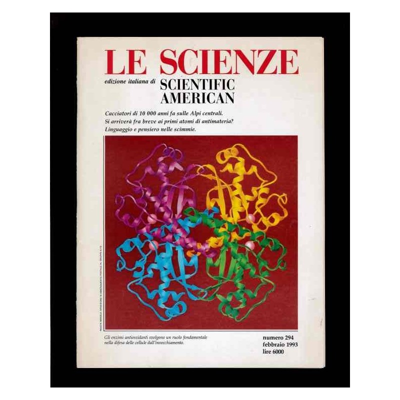 Le scienze n.294 febbraio 1993