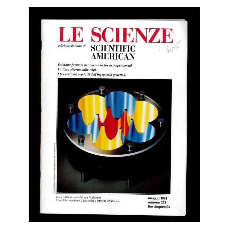 Le scienze n.273 maggio 1991