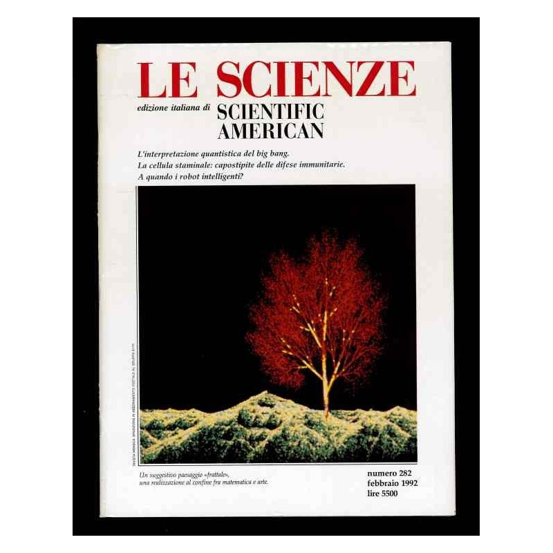 Le scienze n.282 febbraio 1992