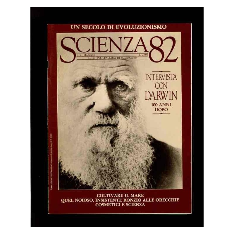 Scienza 82 n.4 maggio, intervista con Darwin