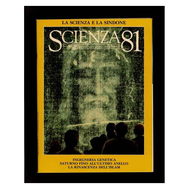 Scienza 81 n.7 dicembre la scienza e la sindone