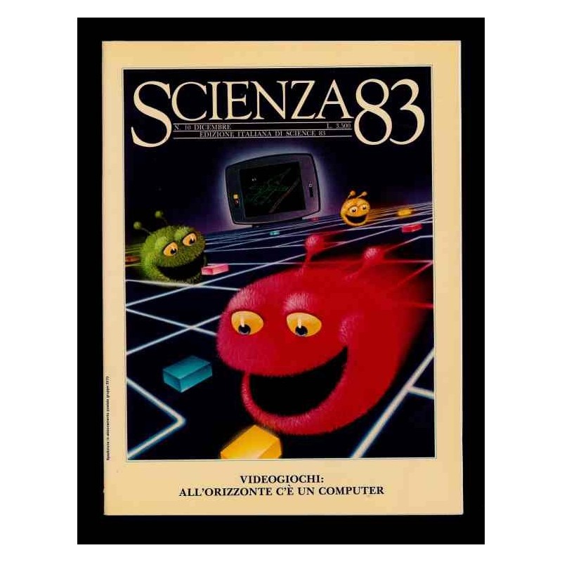 Scienza 83 n.10 dicembre videogiochi