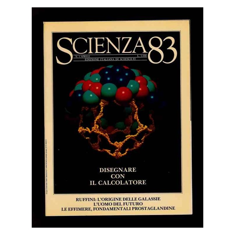 Scienza 83 n.3 aprile disegnare con il calcolatore