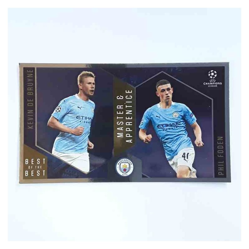 Best of the best Master Apprentice 137 Kevin De Bruyne Phil Foden