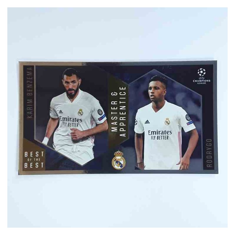 Best of the best Master Apprentice 140 Karim Benzema Rodrygo