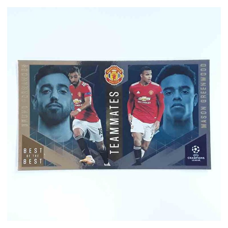 Best of the best Teammates 146 Bruno Fernandes Mason Greenwood