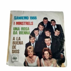 I Minstrels –Una rosa da Vienna - Sanremo 1966 - vinile 45 giri