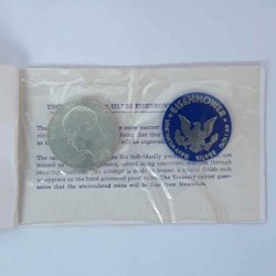 Eisenhower unc silver dollar 1971