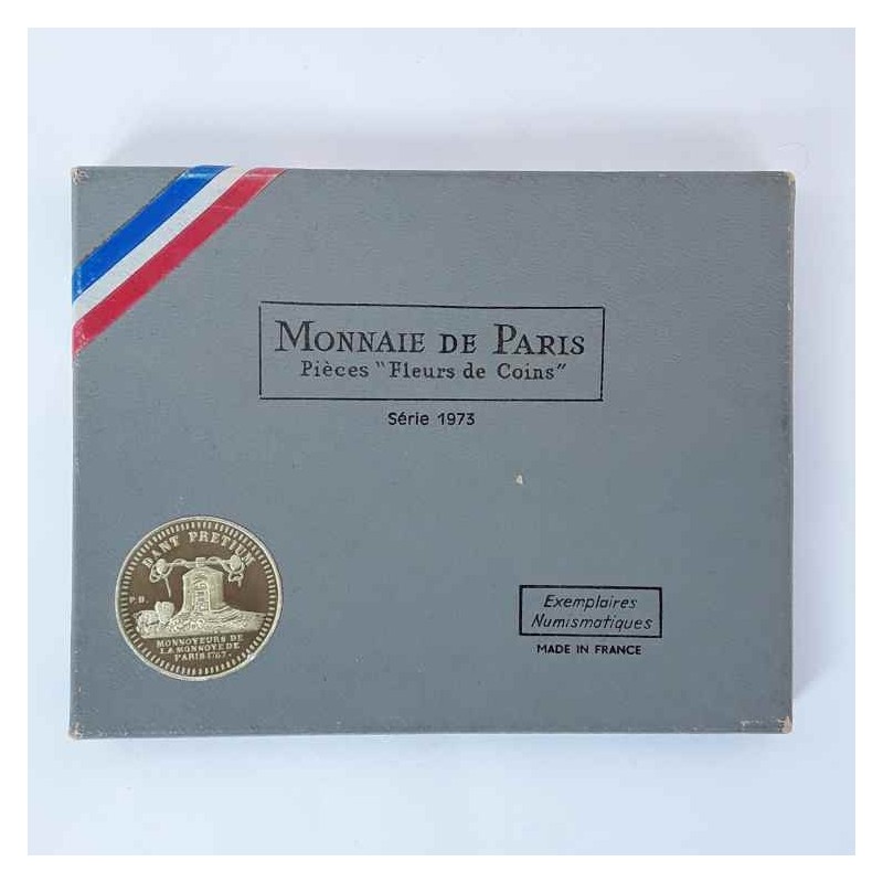 Monnaie de Paris Fleurs de coins 1973