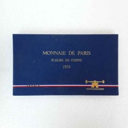 Monnaie de Paris Fleurs de coins 1974