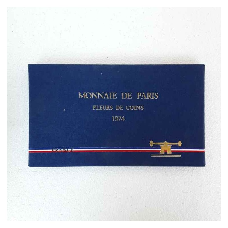 Monnaie de Paris Fleurs de coins 1974