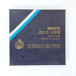 San Marino serie 1978 monete dello Stato