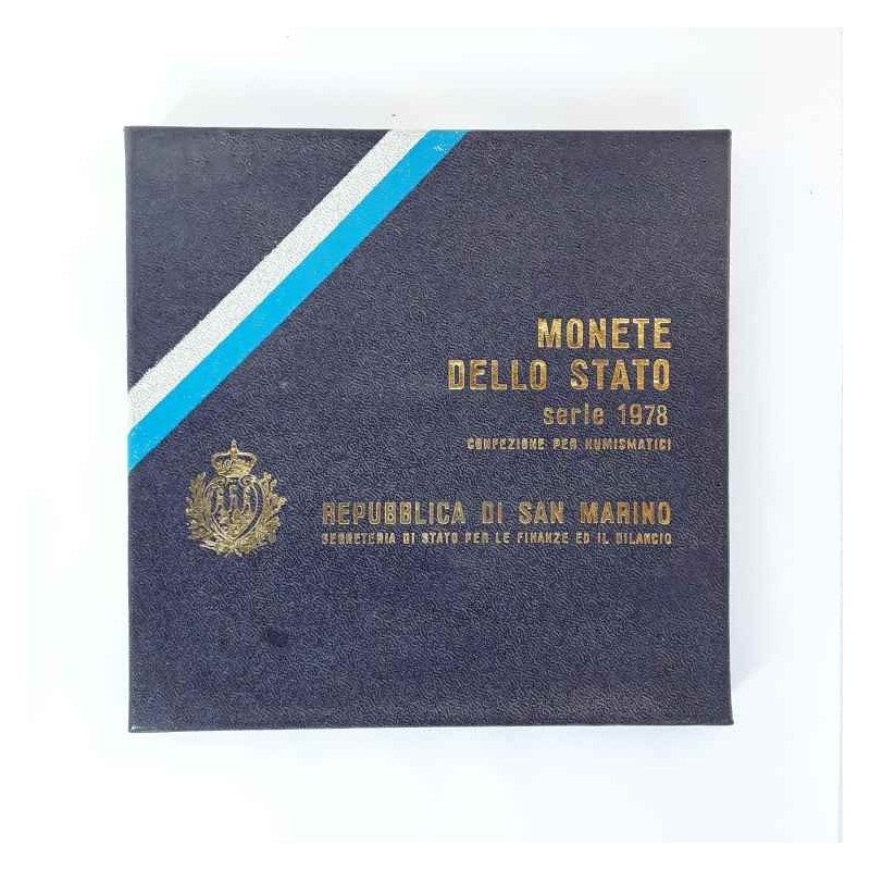 San Marino serie 1978 monete dello Stato