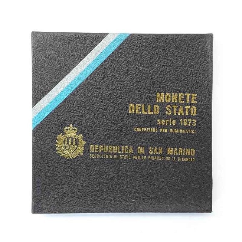 San Marino serie 1973 monete dello Stato
