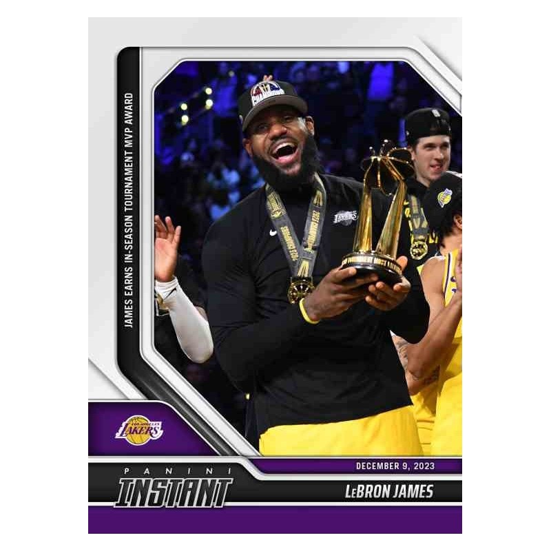 Lebron James Panini instant 147