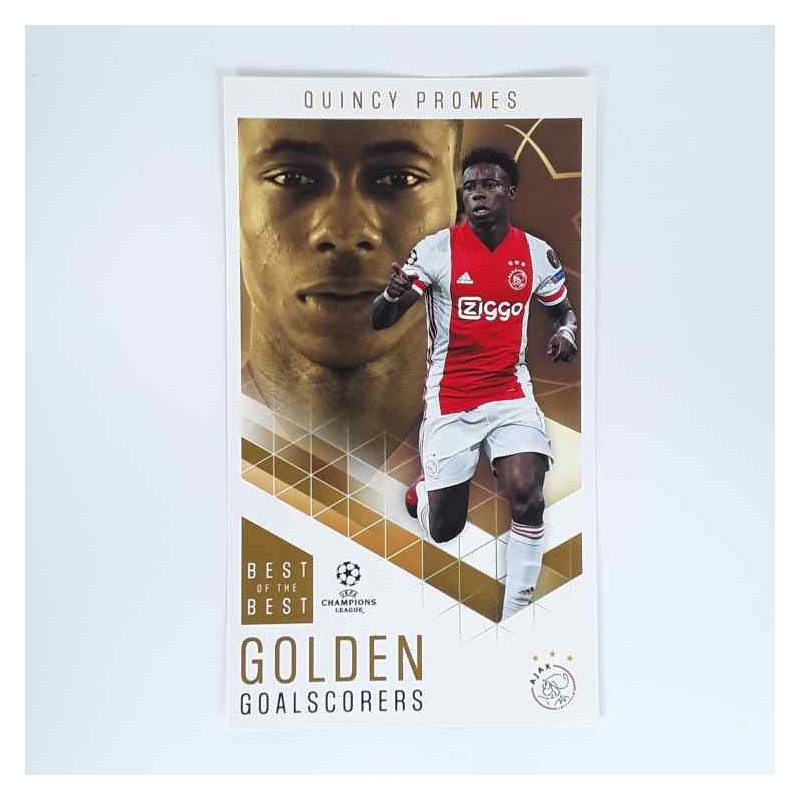 Best of the best Golden Goalscorers Quincy Promes