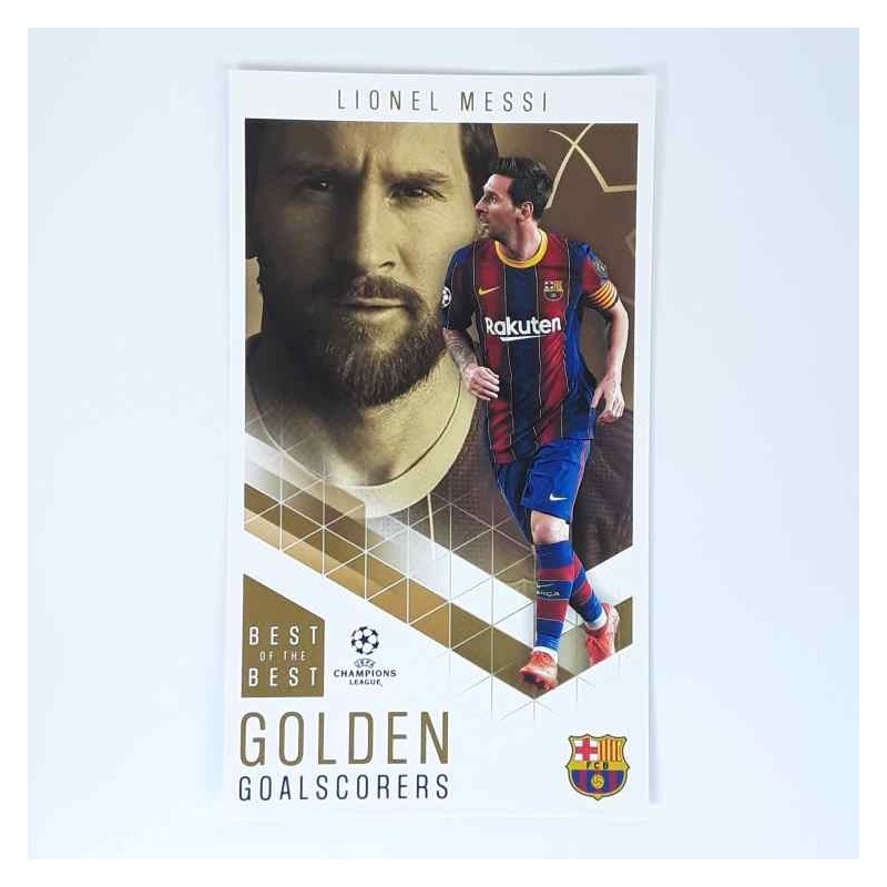 Best of the best Golden Goalscorers Lionel Messi