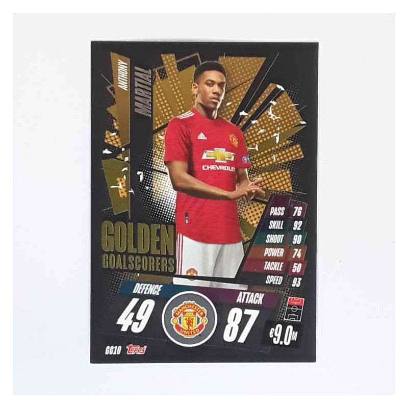 Match Attax Golden Goalscorers Anthony Martial