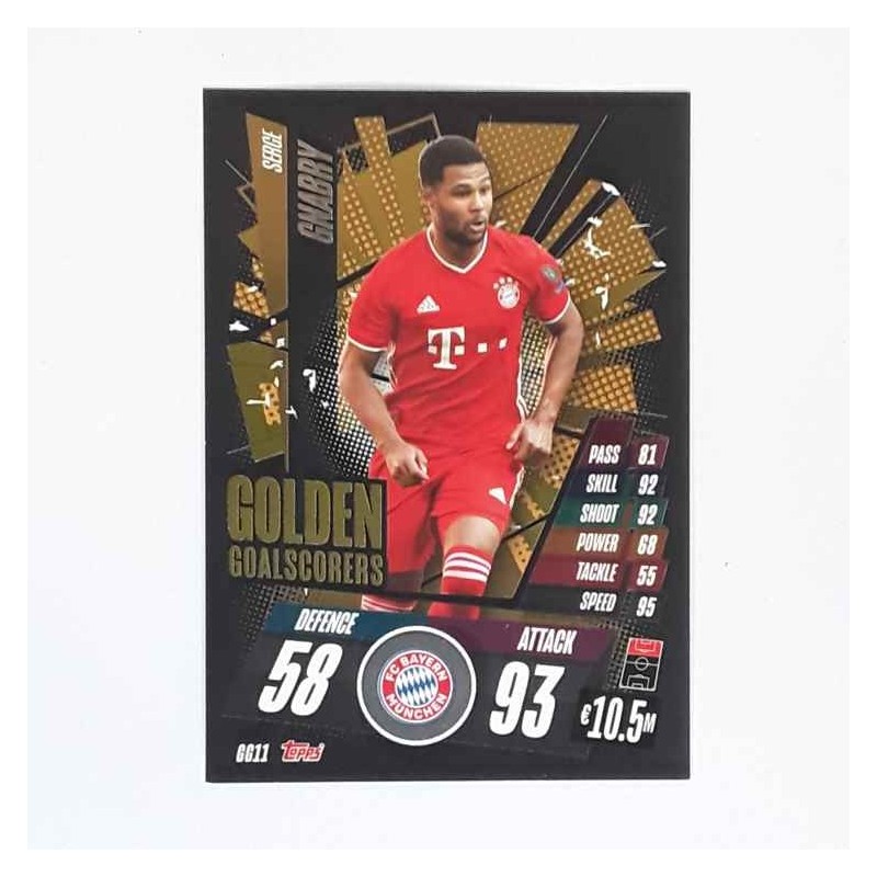 Match Attax Golden Goalscorers Serge Gnabry