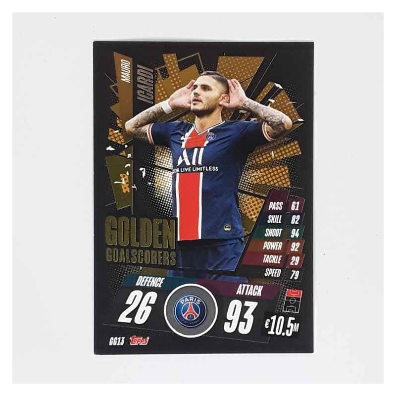 Match Attax Golden Goalscorers Mauro Icardi