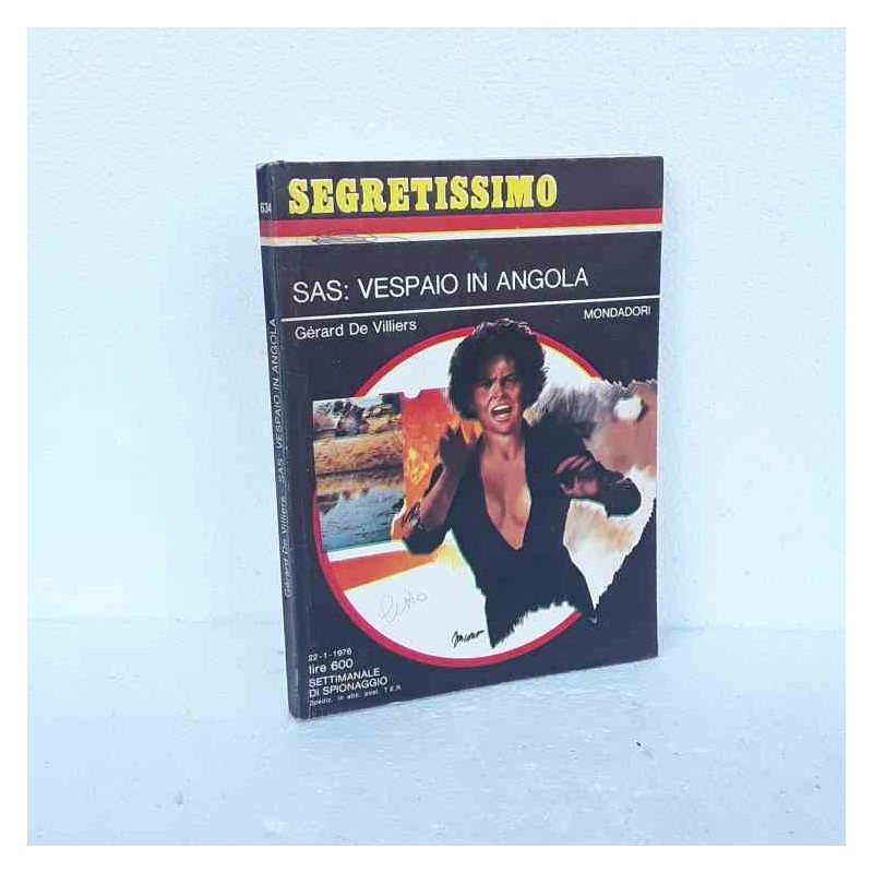 SAS: vespaio in Angola Segretissimo 634