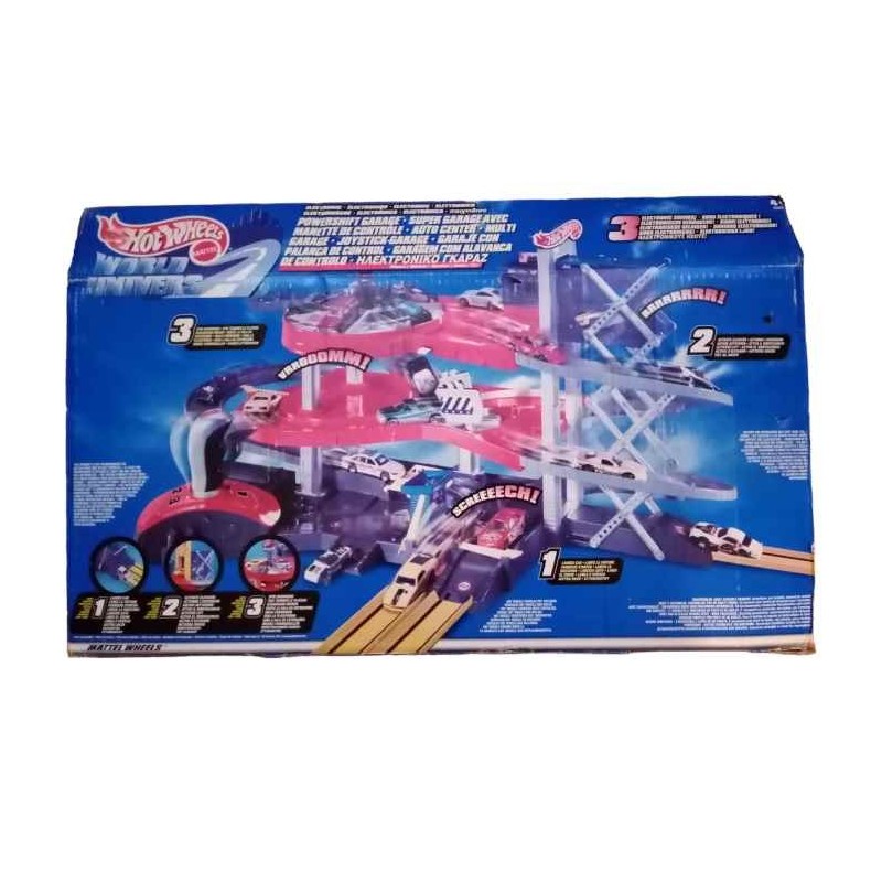 Multigarage con joystick hot Wheels Mattel