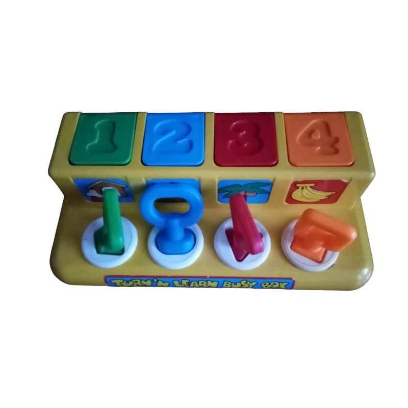 Turn'n learn busy box