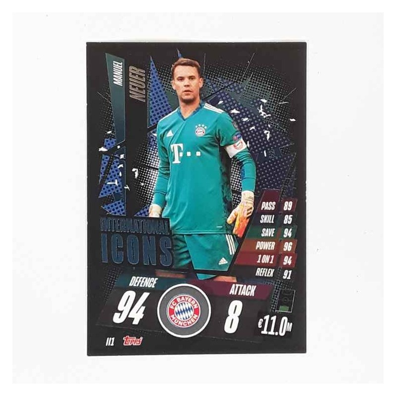 Match Attax International Icon Manuel Neuer