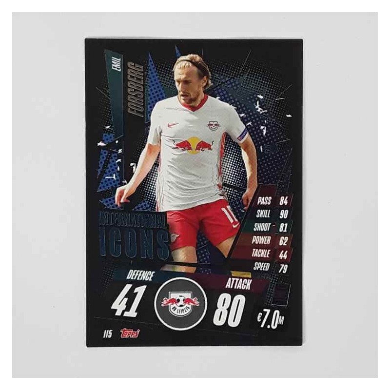 Match Attax International Icon Emil Forsberg