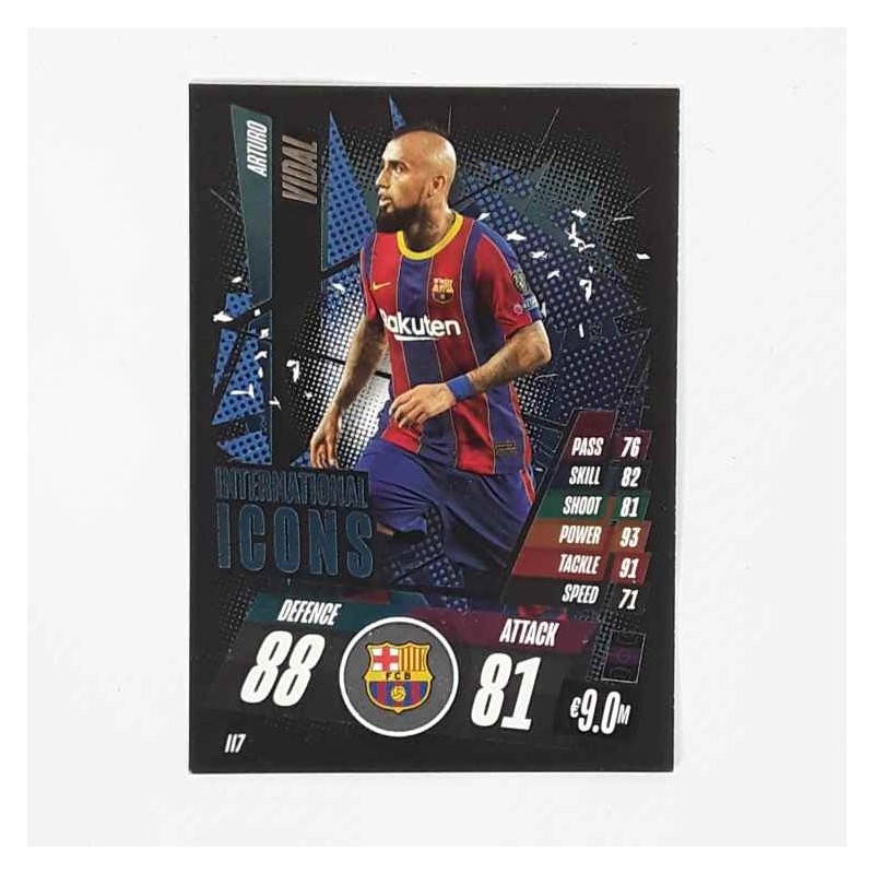 Match Attax International Icon Arturo Vidal